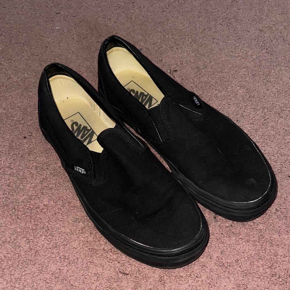 Vans Women’s Classic Black Slip-On Sneakers